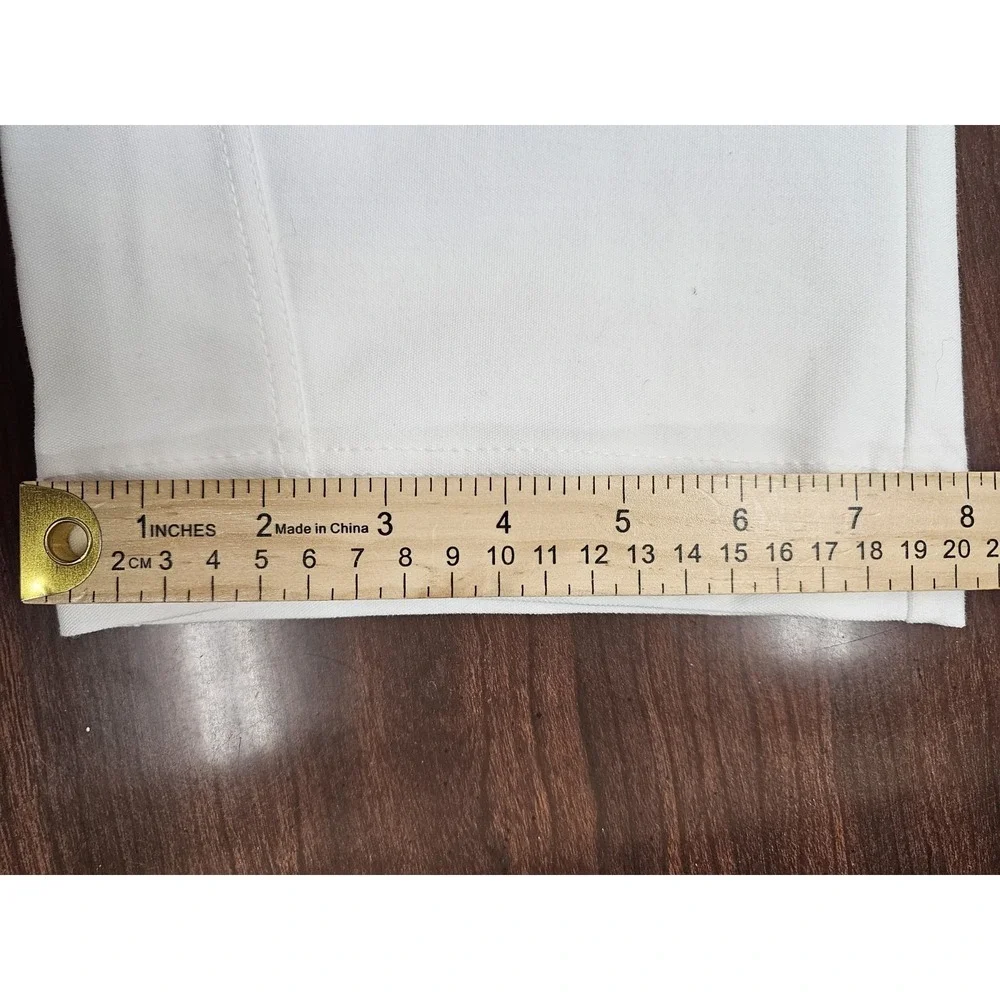 Athleta Womens Size 6 White Performance Pants Stretch Athletic Travel Casual - Picture 7 of 8